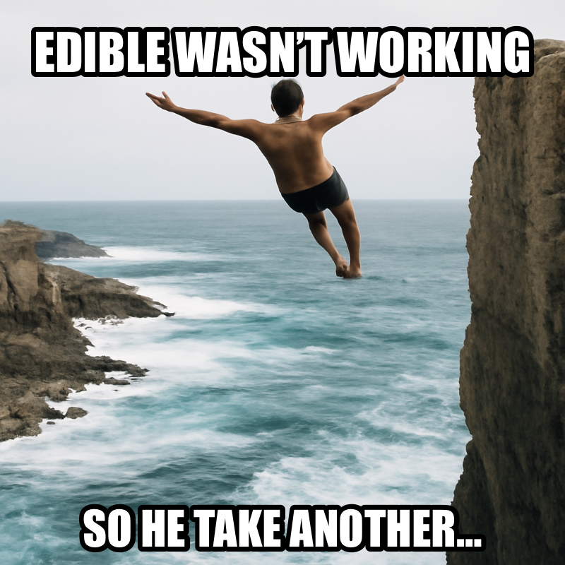 Edible Wasnt Working / So He Take Another meme