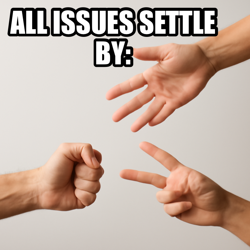 All Issues Settle By: meme