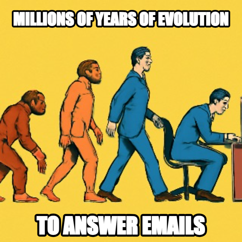 Millions Of Years Of Evolution meme