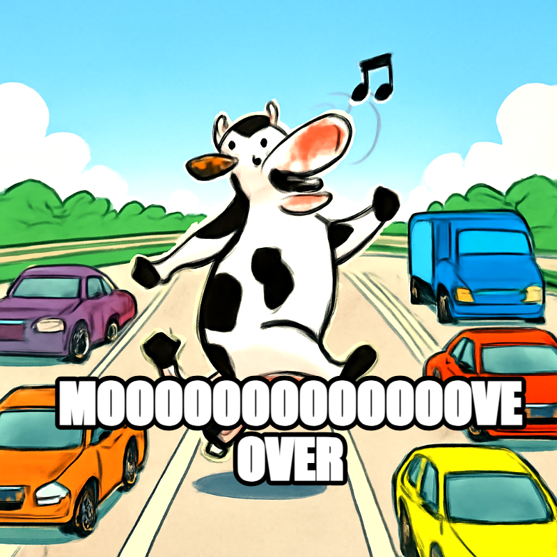 Mooooooooooooove Over meme