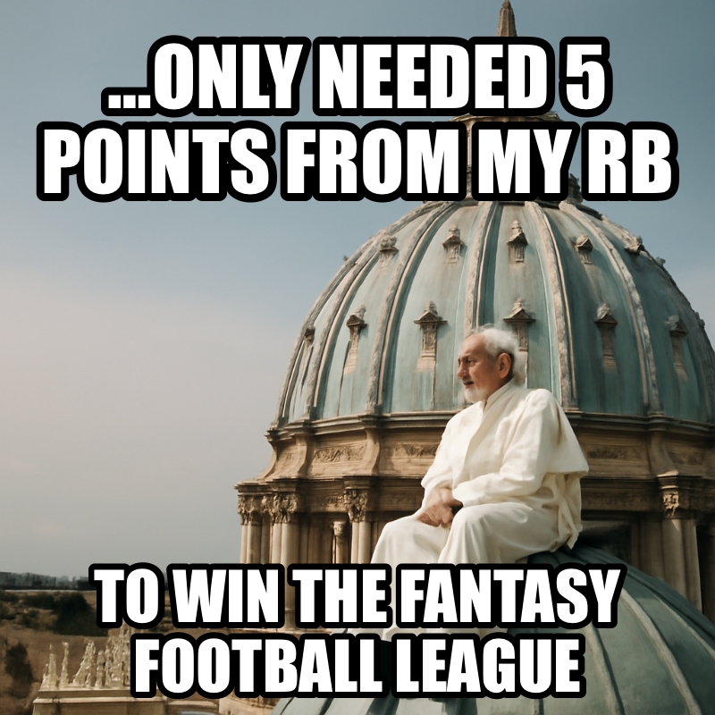 Only Needed 5 Points From My Rb