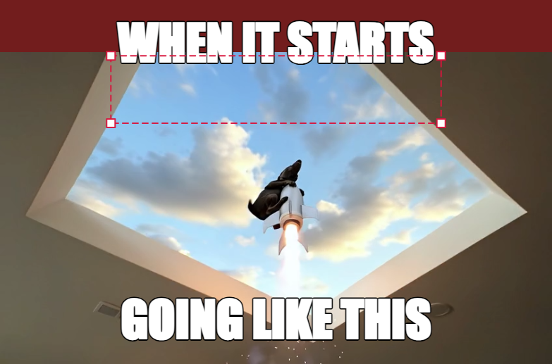 WHEN IT STARTS | GOING LIKE THIS meme