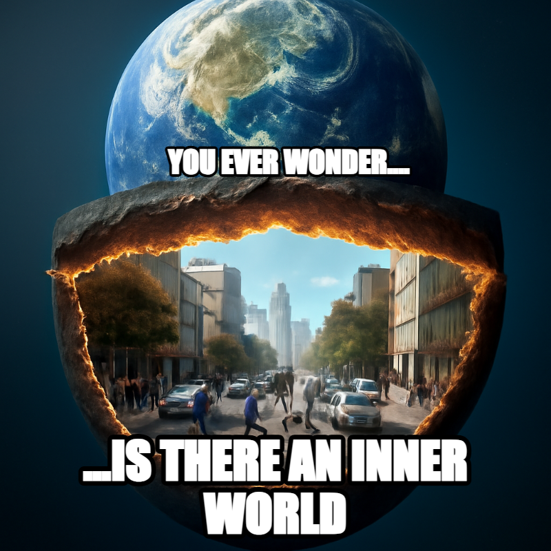 You Ever Wonder / Is There An Inner World meme