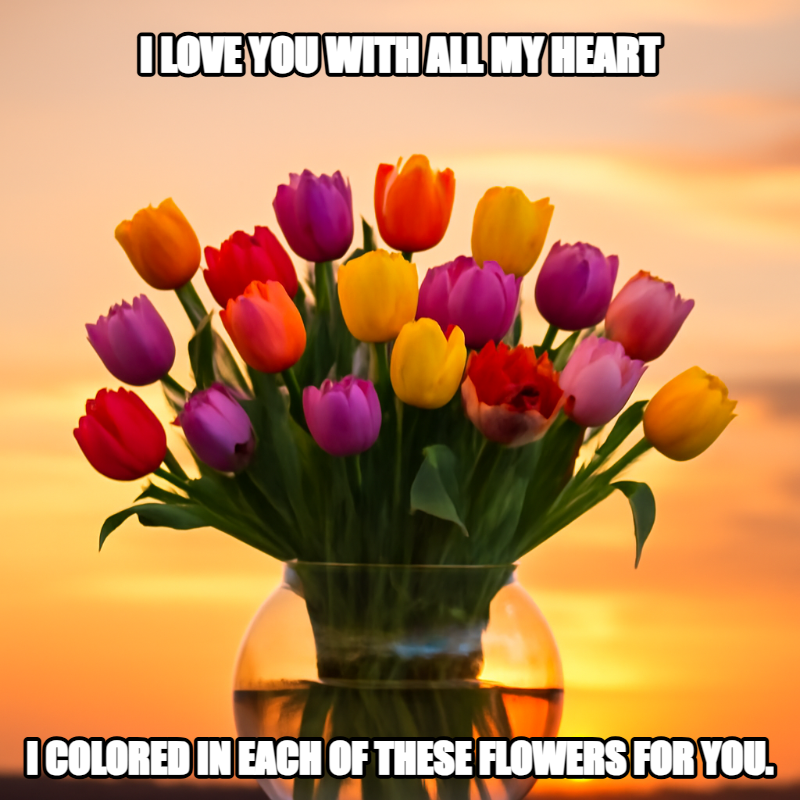 I Love You With All My Heart meme