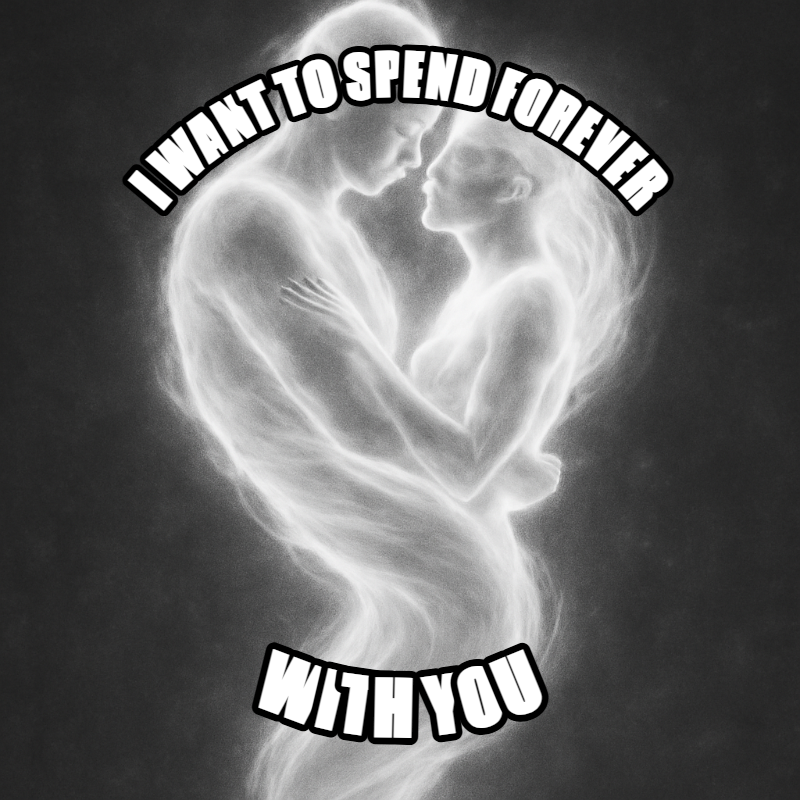 I Want To Spend Forever / With You meme