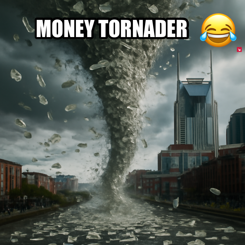 Money Tornader meme