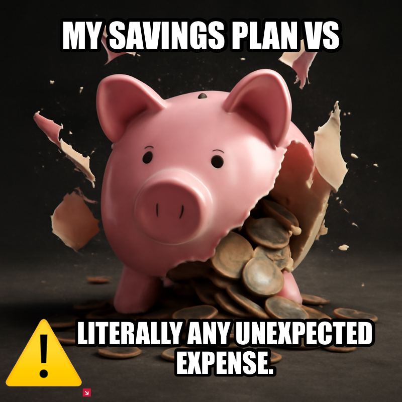 My Savings Plan Vs meme