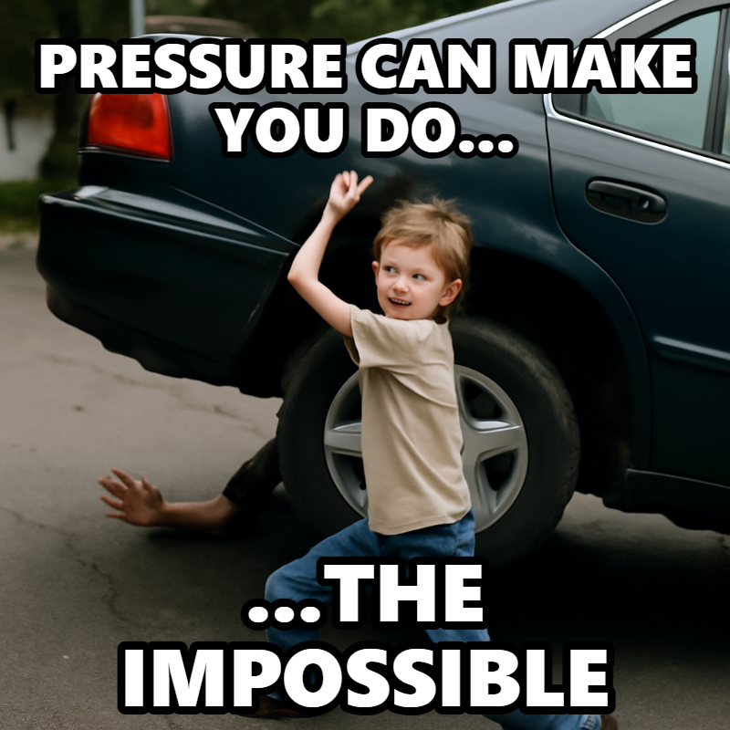 Pressure Can Make You Do meme