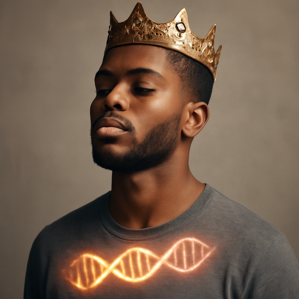 GOD put his DNA in you when he made you he created you in my image. Don’t disco… (Meme) — Photoreal style