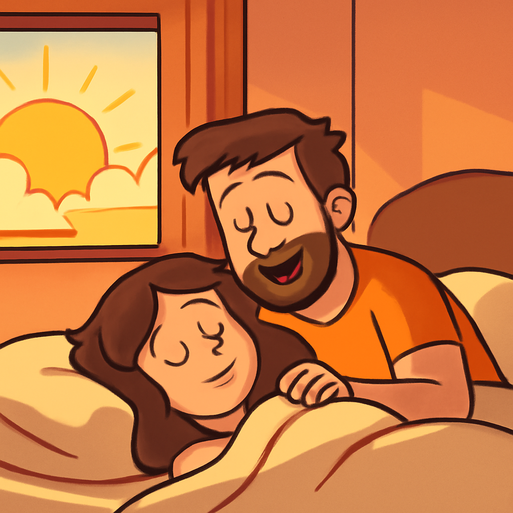 Good morning my love (Meme) — Cartoon style