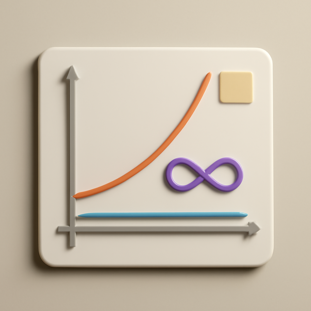 “Create a meme showing a graph: solving a DSA problem is O(n²), understanding i… (Meme) — 3D style