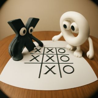 X vs. O Showdown meme template