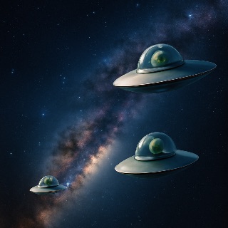 Cosmic Cows in the Milky Way meme template