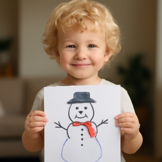 Bowie the Snowman Fan meme template