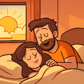 Good morning my love (Meme) — Cartoon style
