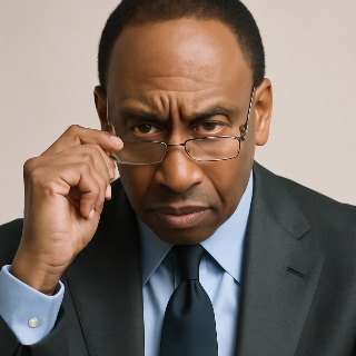 Annoyed Stephen A. Smith Lookalike Meme meme template