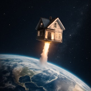 House in Space: A Stellar Meme meme template