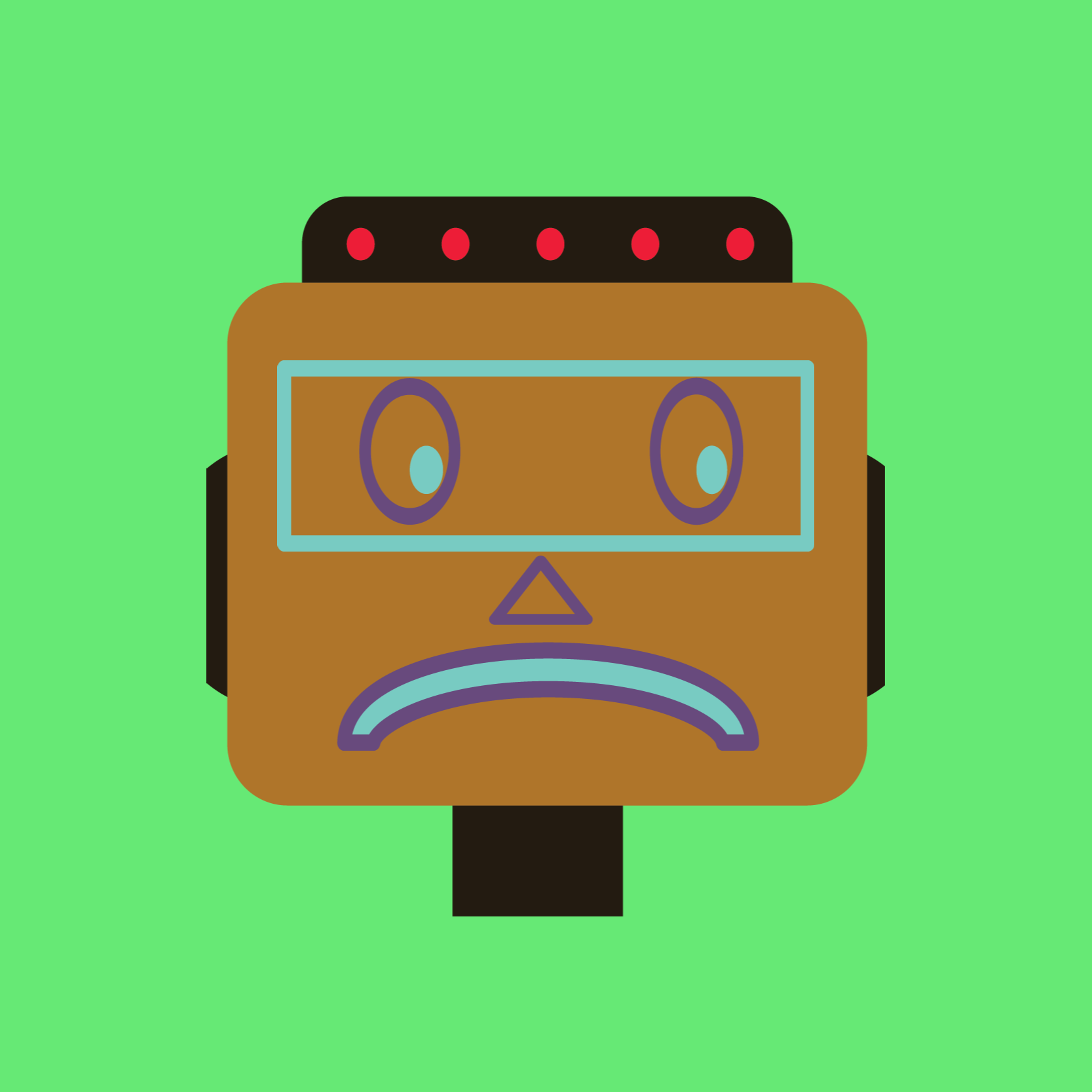 Nft #002 depressed robot