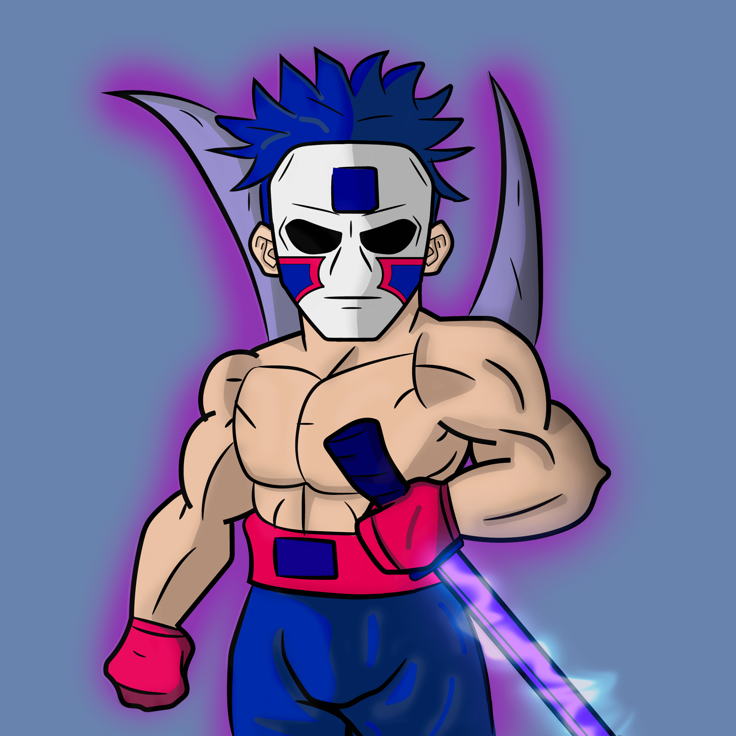 Nft Mystic Swordsmen #007