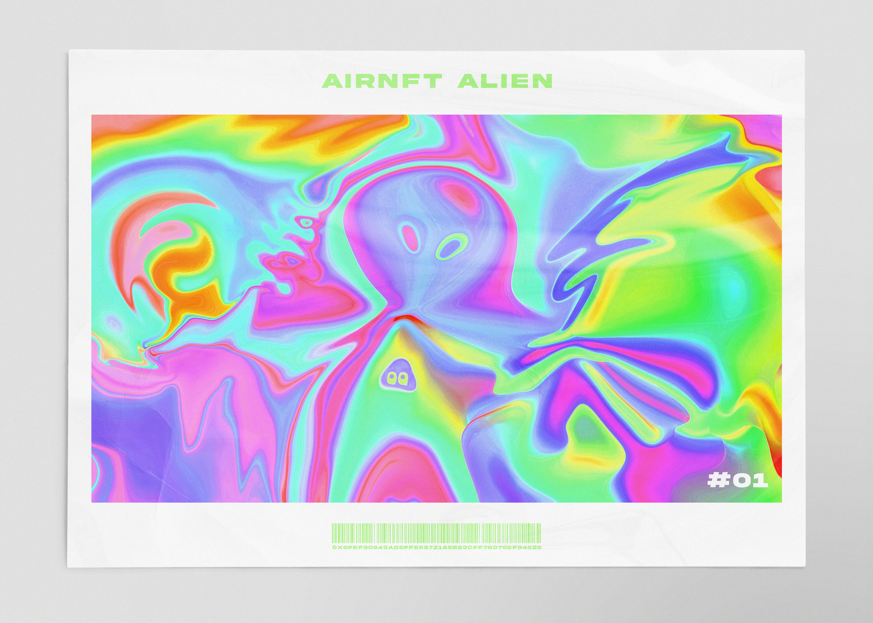 Nft AIRNFT ALIEN #02 [ACC.02]