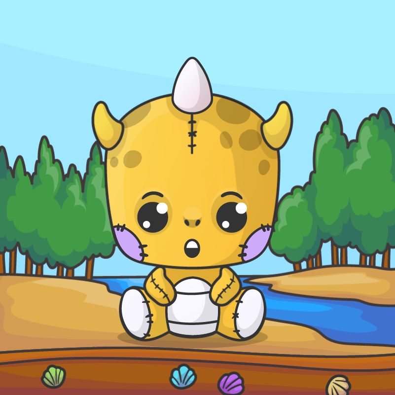 Nft Baby Dragon Plushie 0013 | C