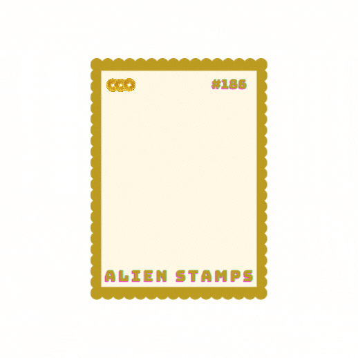 Nft Alien Stamps Official #186