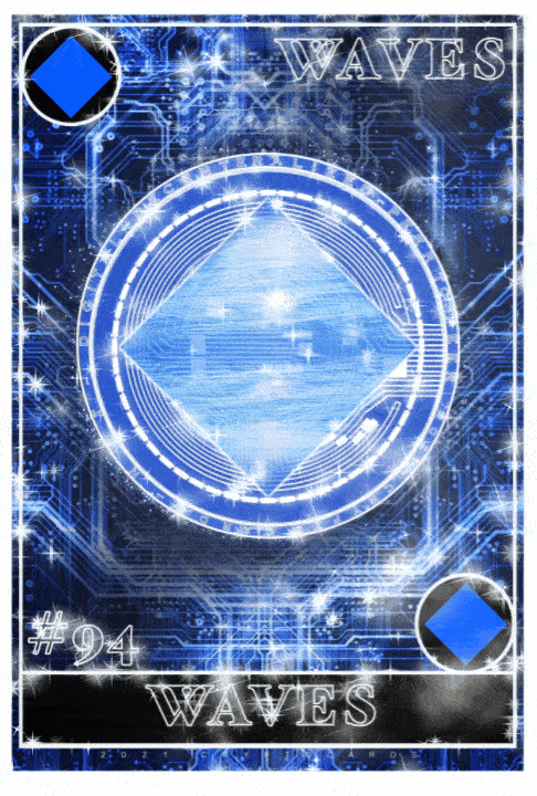 Nft WAVES Cryptocard 