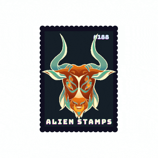 Nft Alien Stamps Official #188