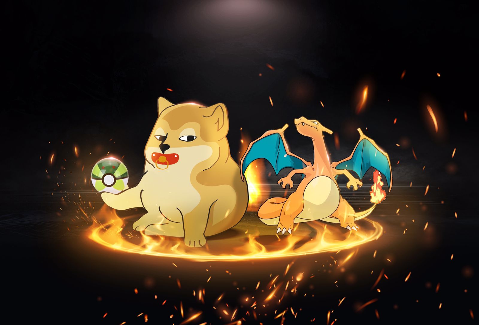 Nft Rare Angry Charizard