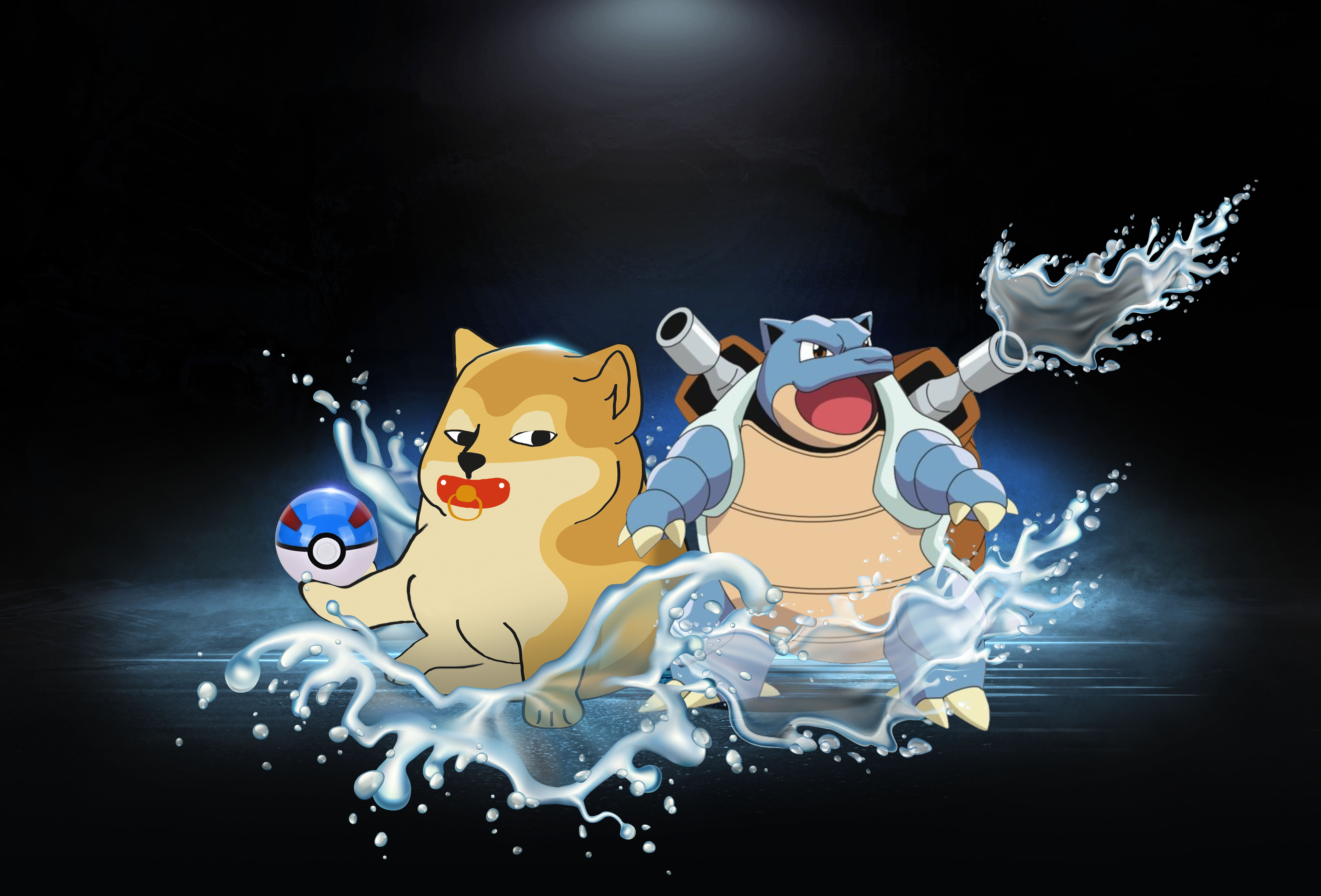 Nft Rare Blastoise Hydro Cannon