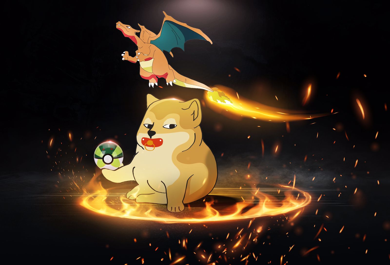 Nft Rare Flying Charizard