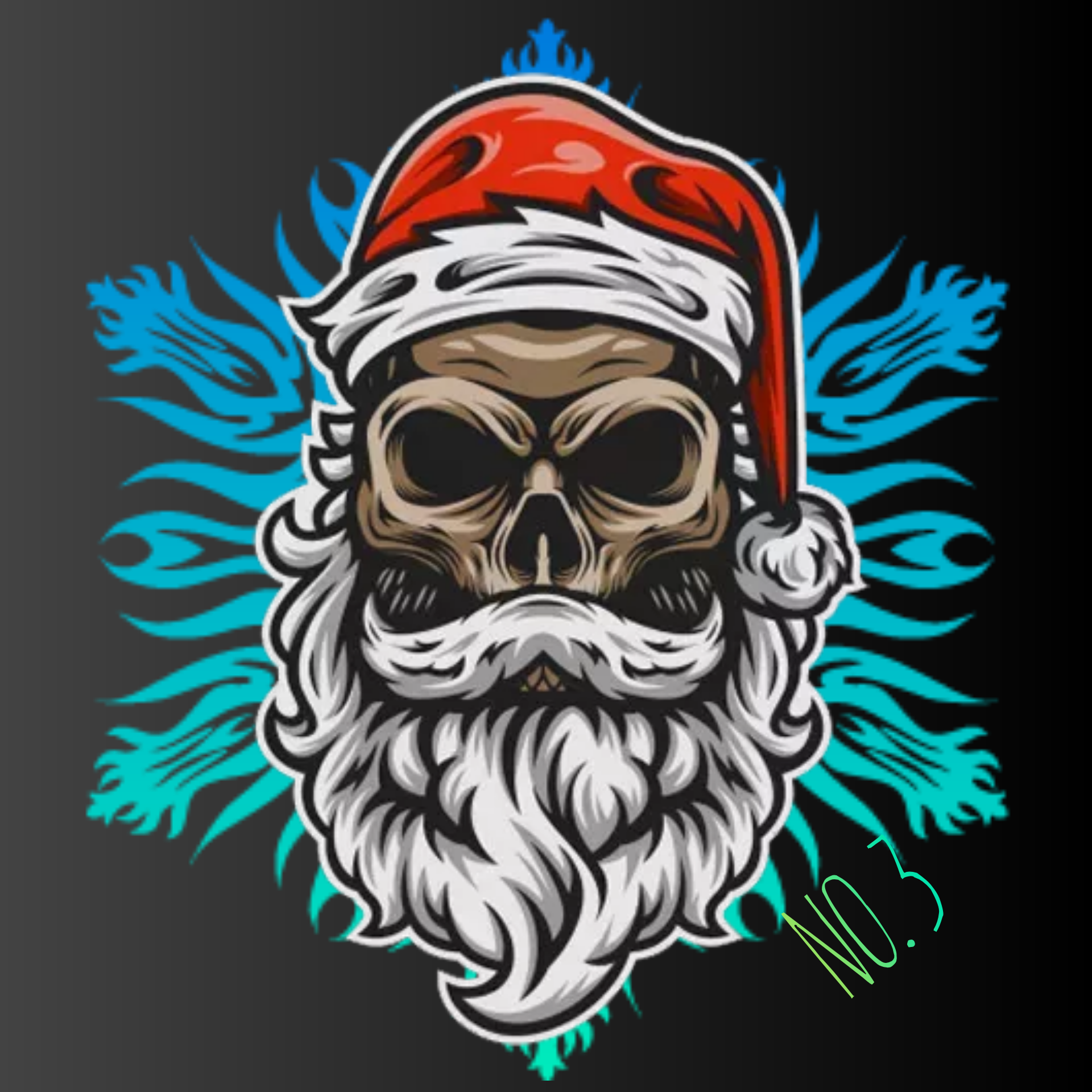 Nft Santa Skull