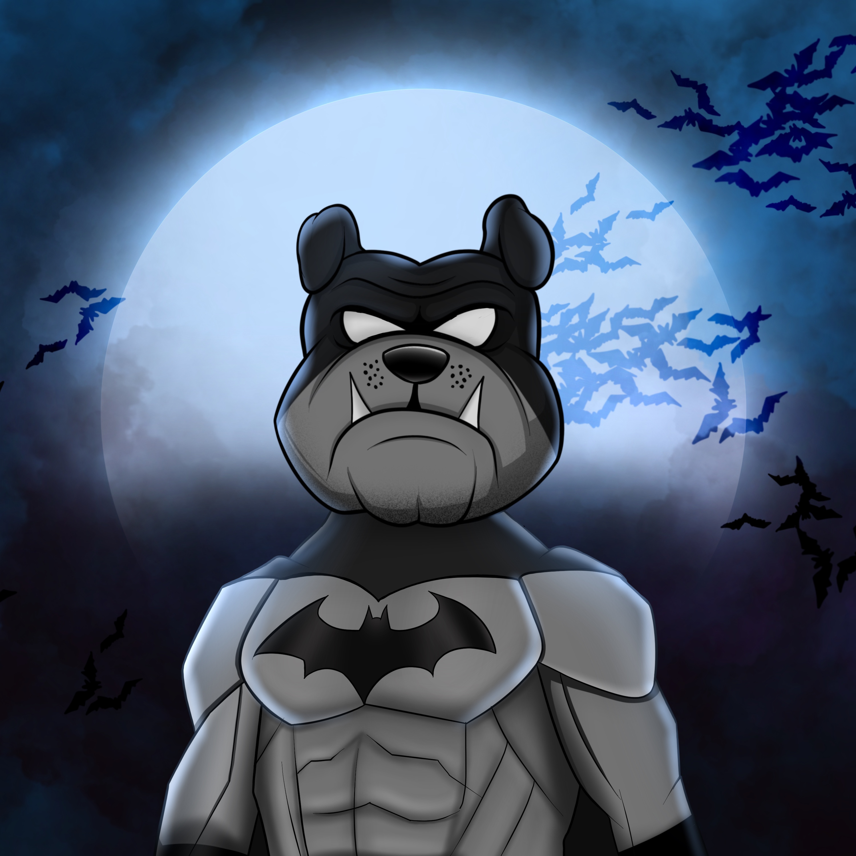 Nft Angry bulldog #03