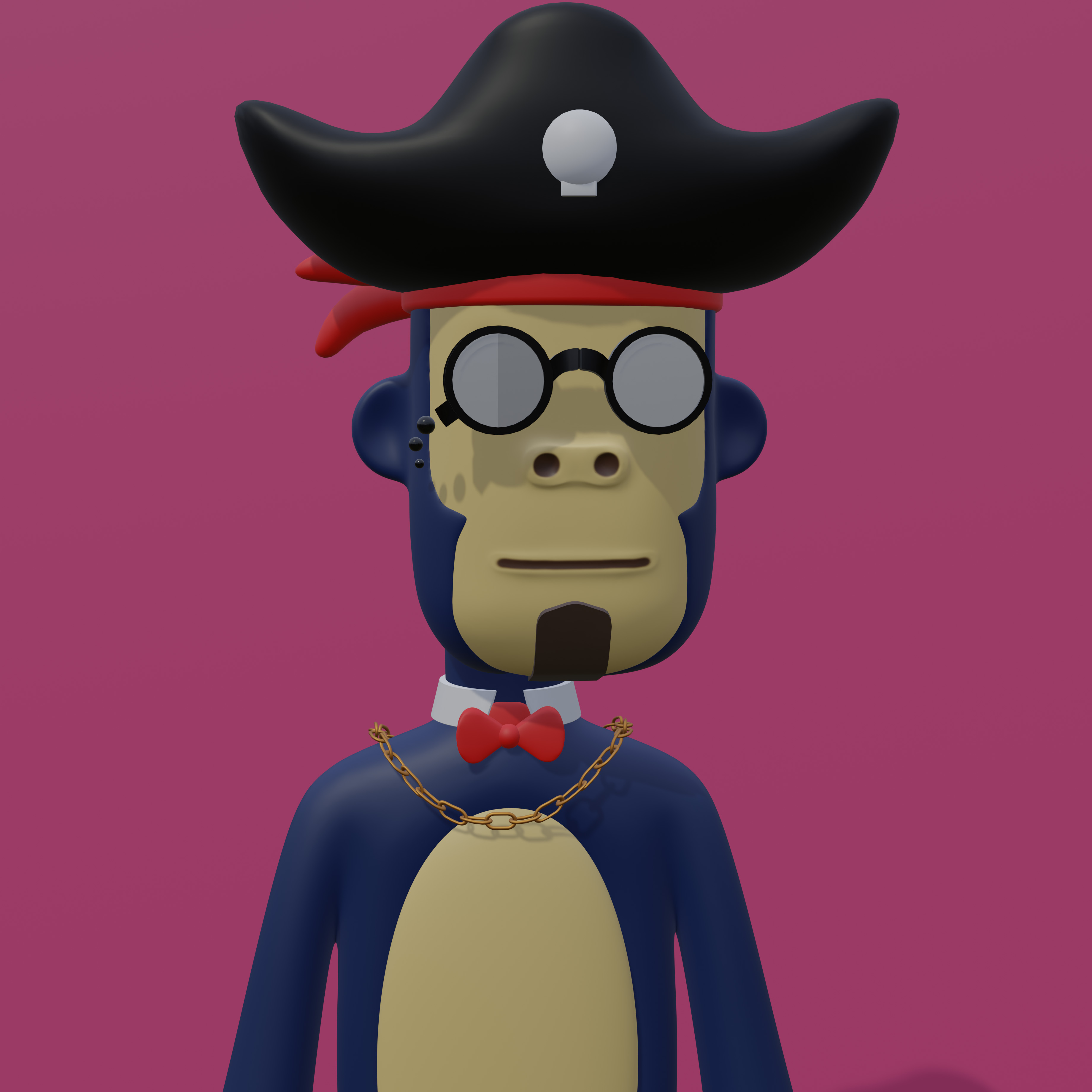 Nft 3D ApePunk #29