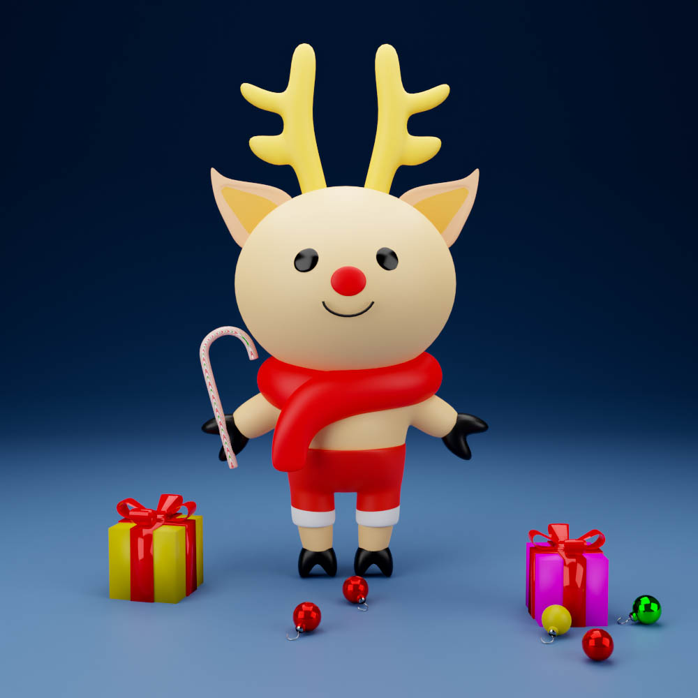Nft Christmas deer