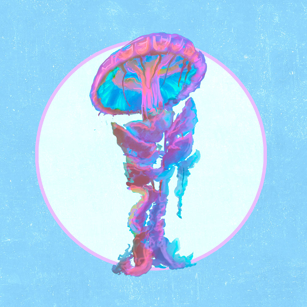 Nft Lilac Acid jellyfish