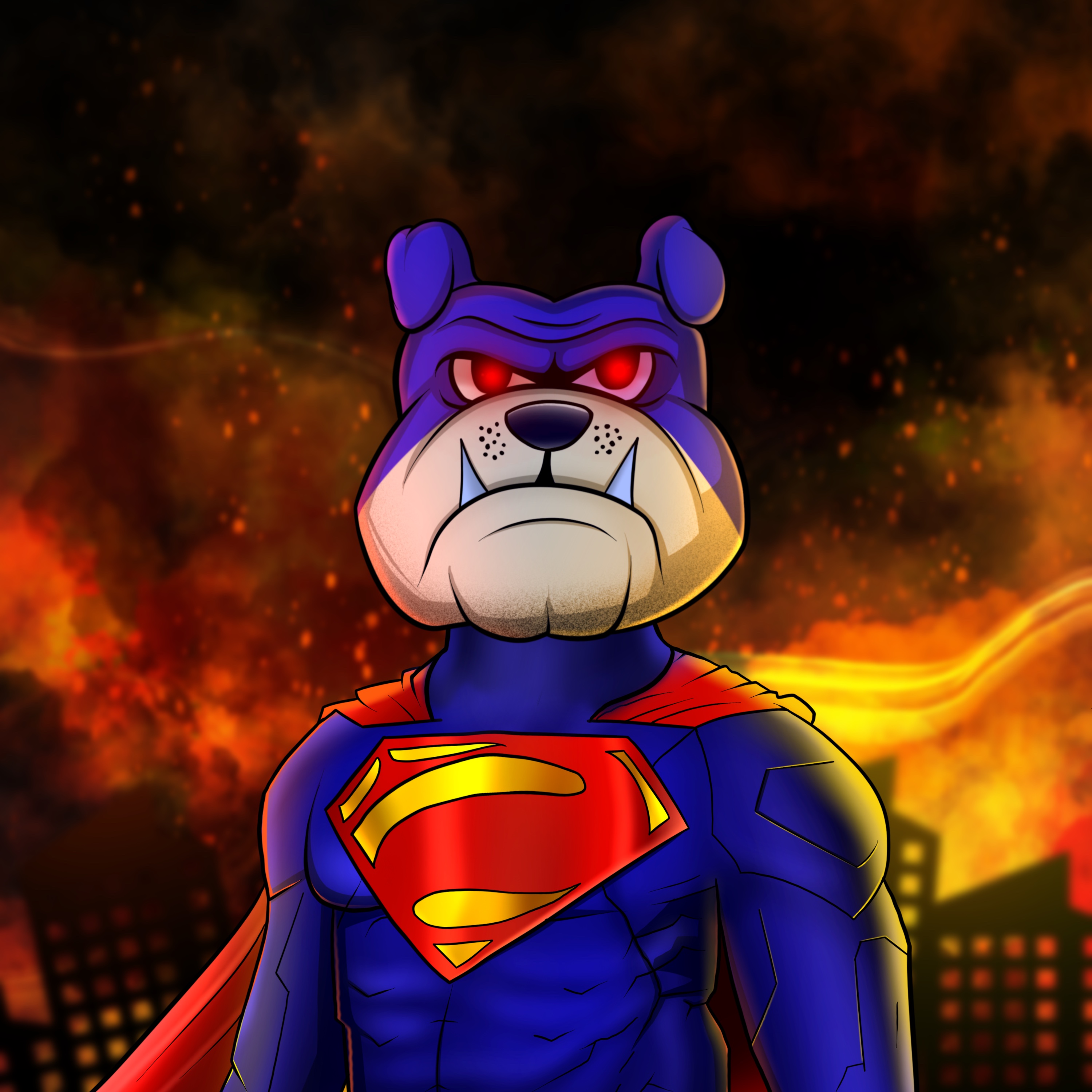 Nft Angry bulldog #05