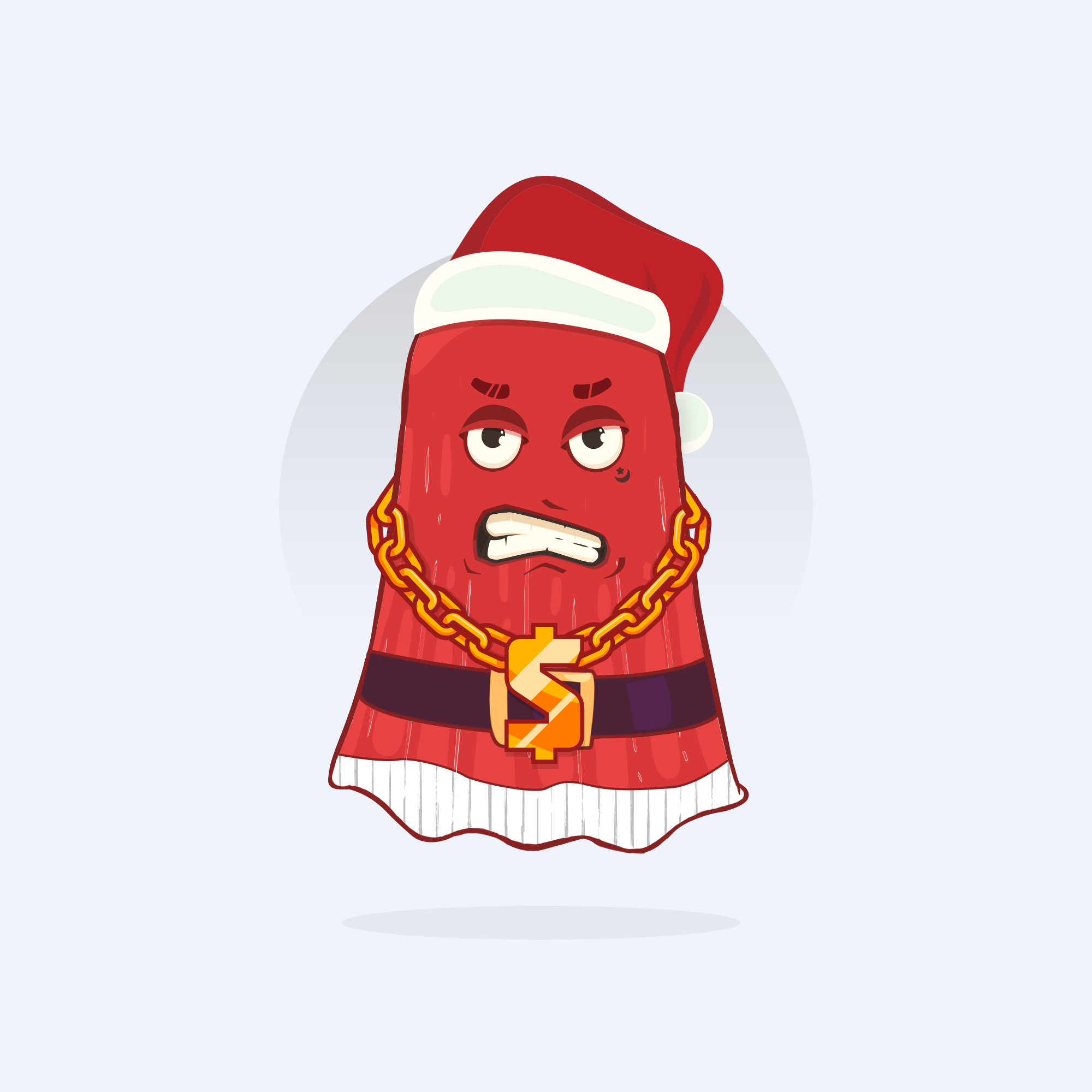 Nft Gangster Santa - Ghost #04