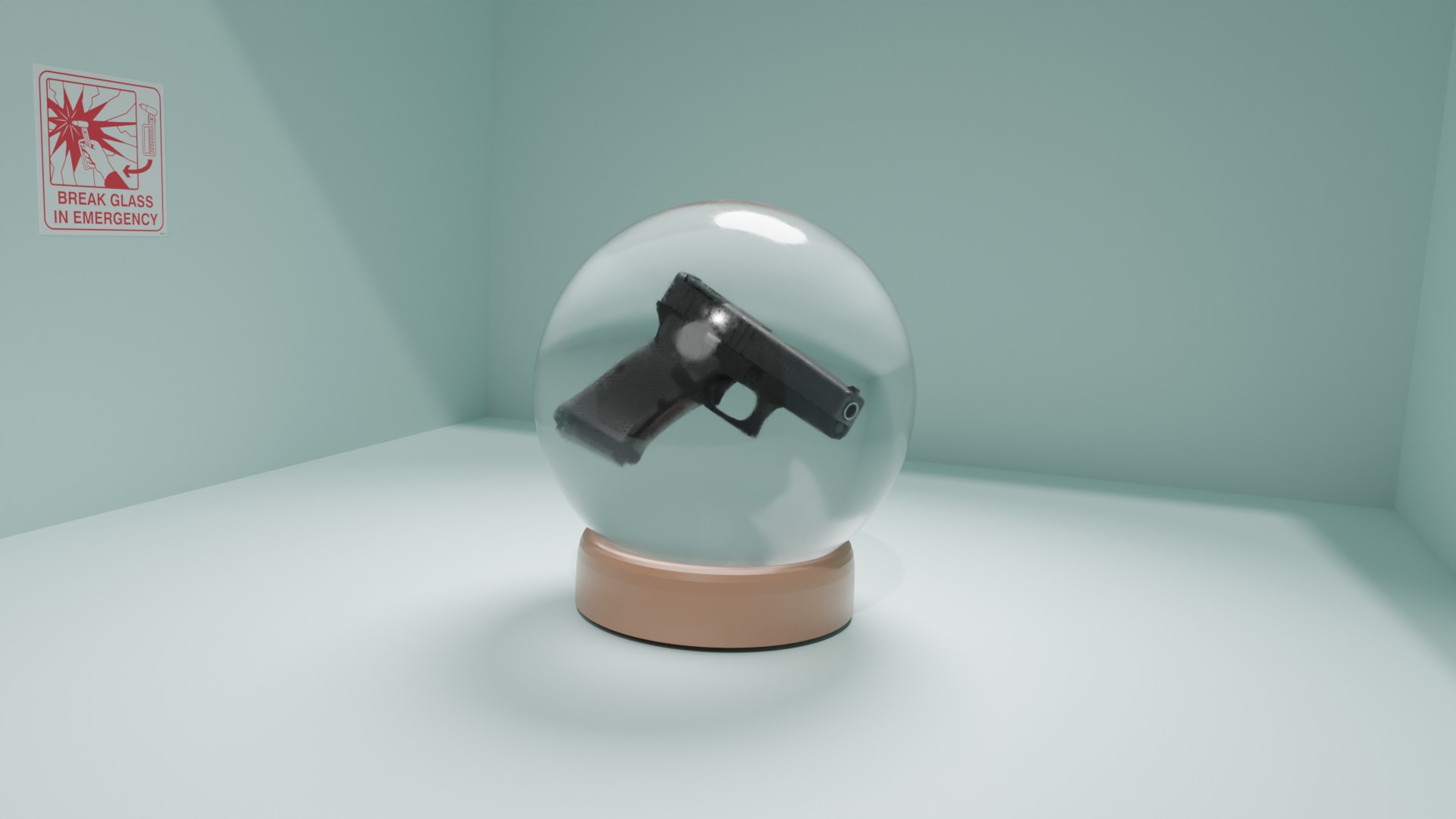 Nft GlassGun001