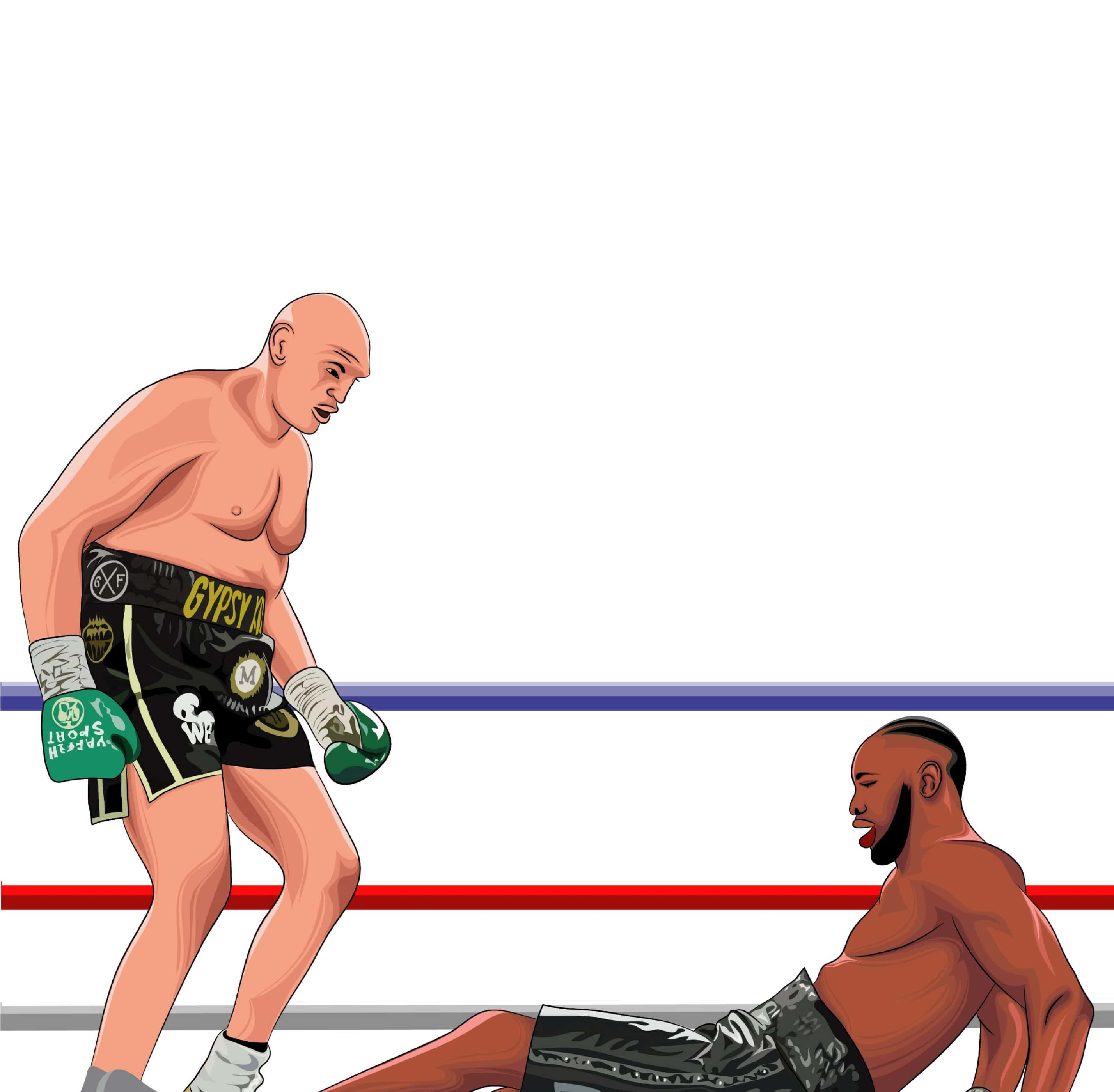 Nft Tyson Fury VS Deontey Wilder 2