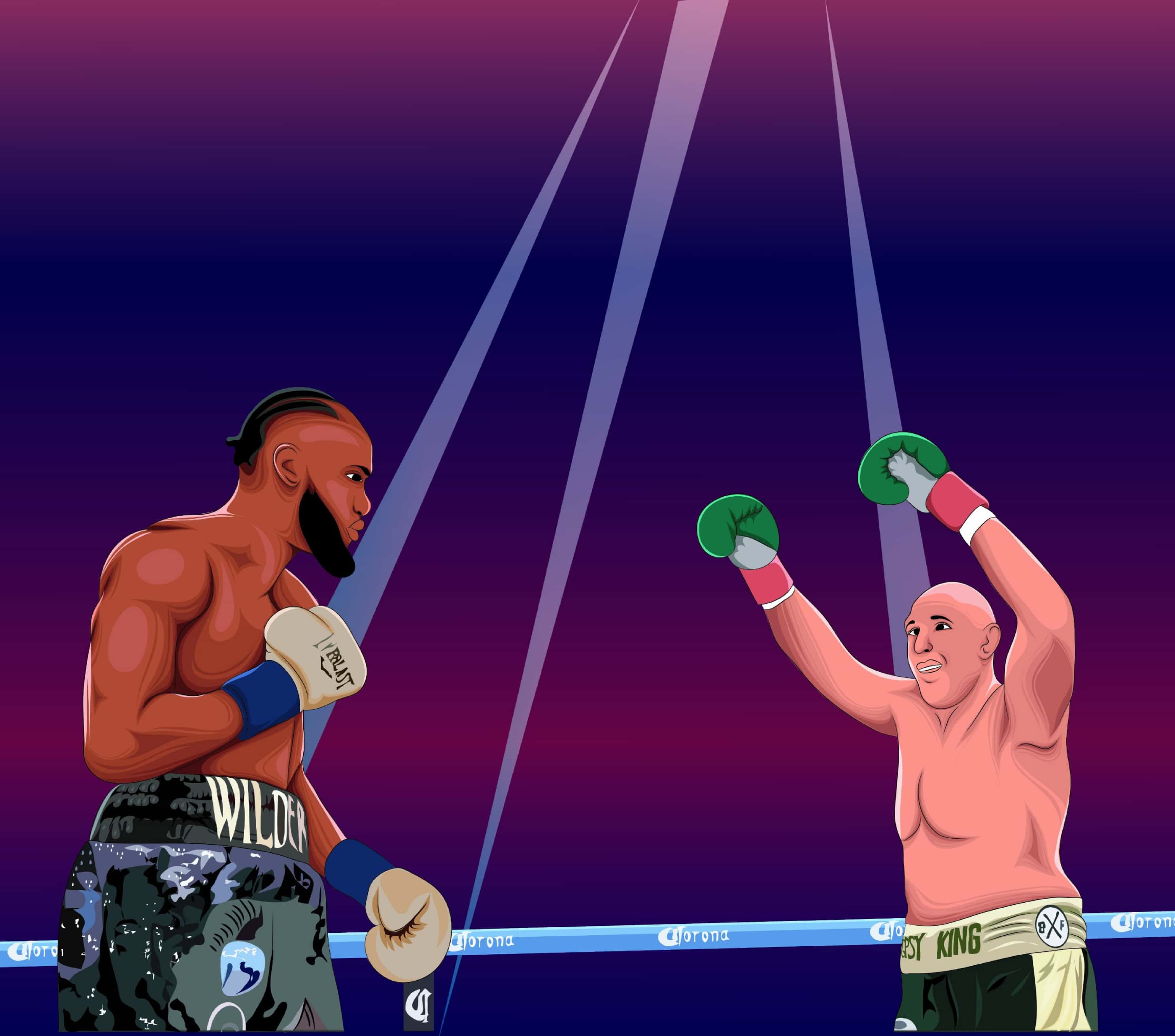Nft Tyson Fury VS Deontey Wilder 