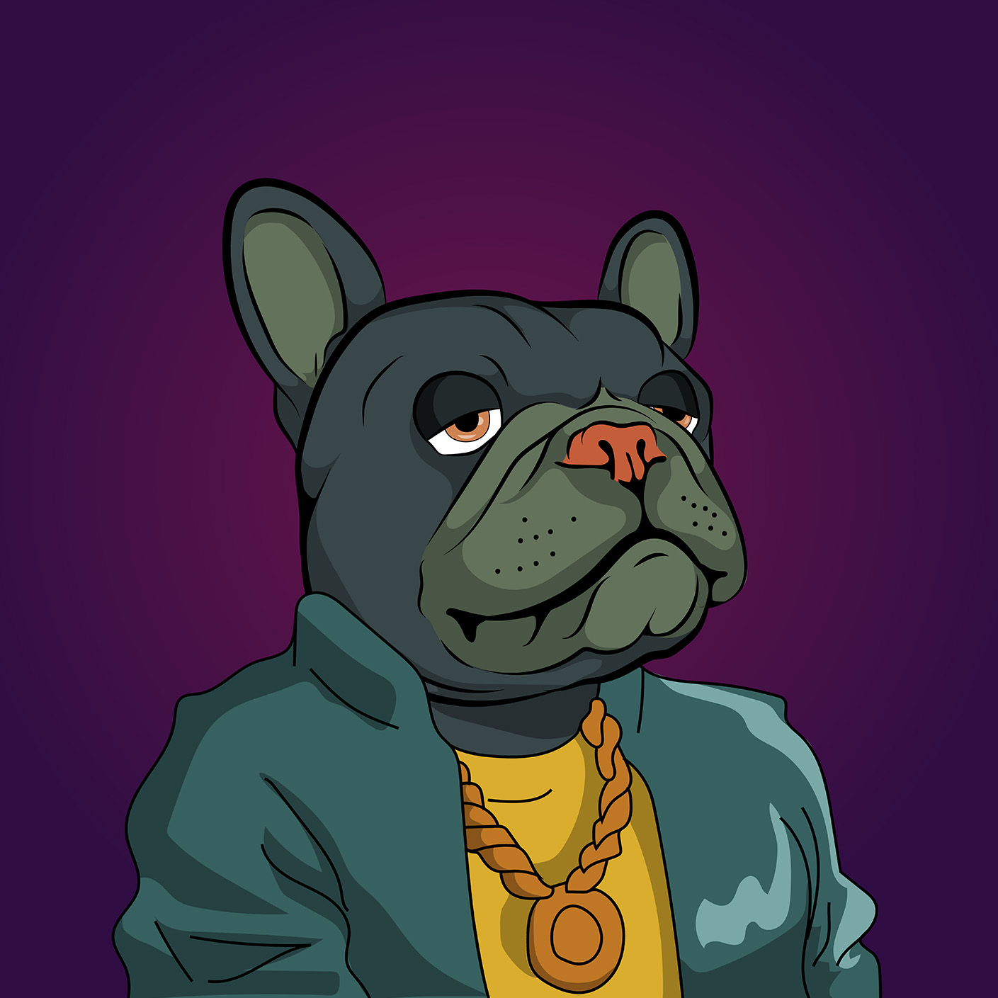 Nft Billionare BullDog Club #6