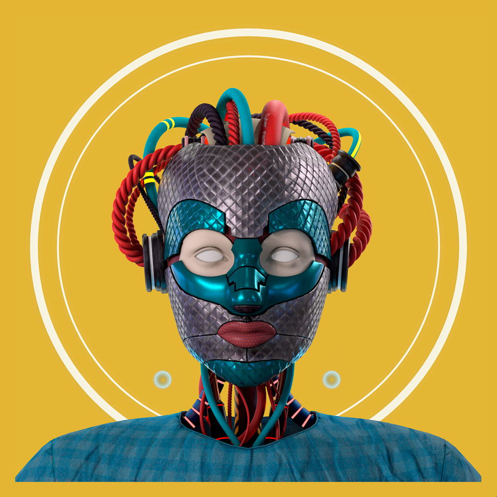 Nft Cyber Face 002