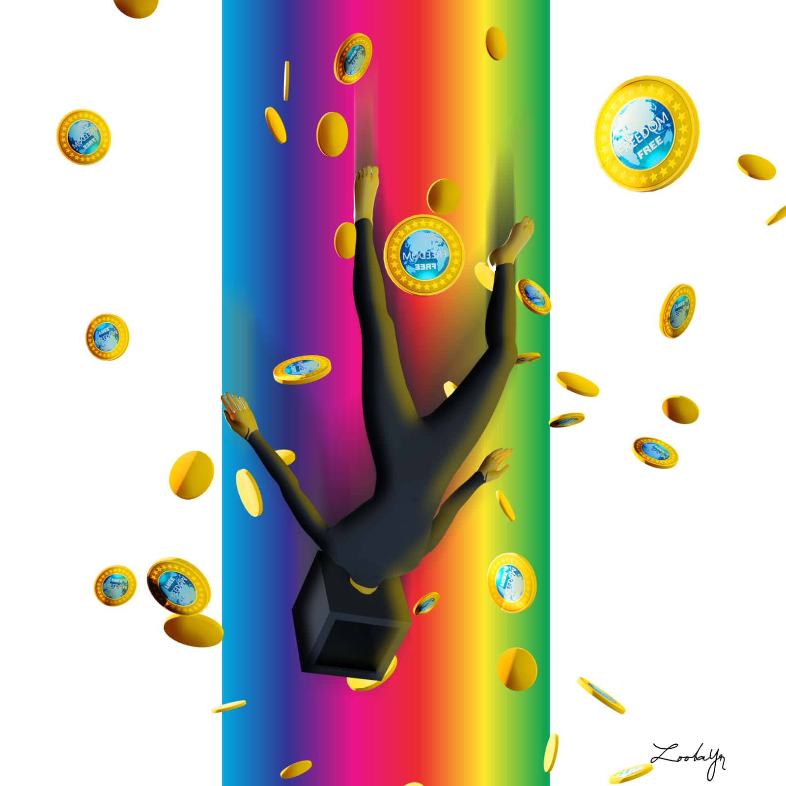 Nft Free Falling #Freecoin