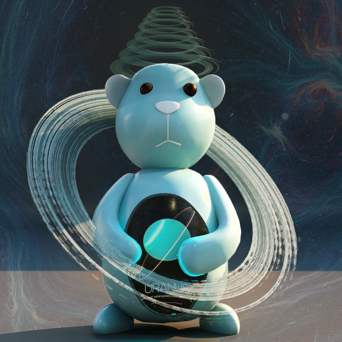 Nft pregnant bear #Uranus 