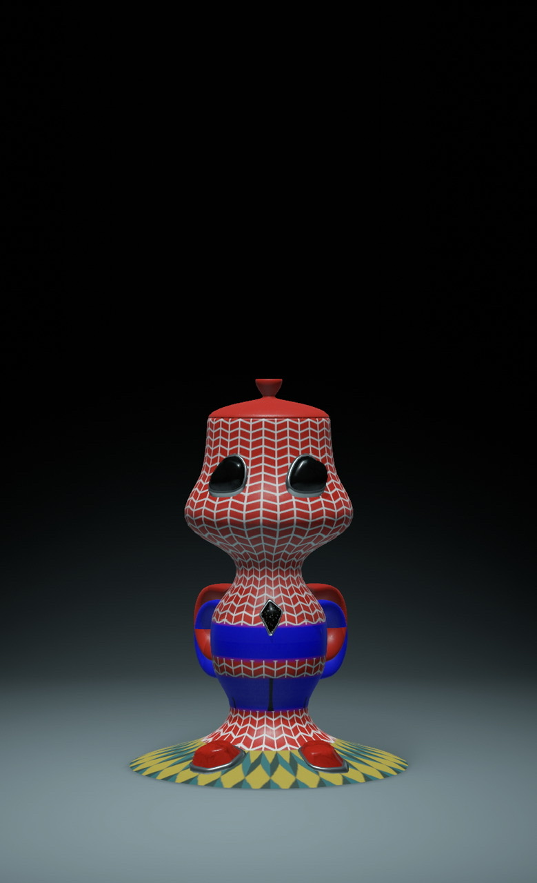 Nft Claypot spiderman super rare 💎
