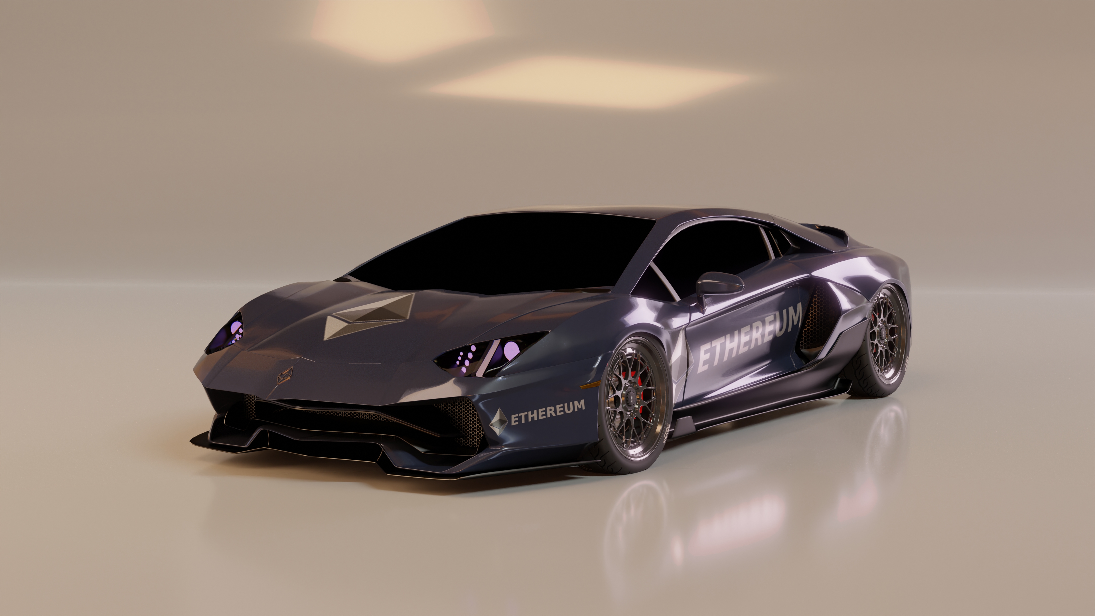 Nft Ethereum Lambo #08