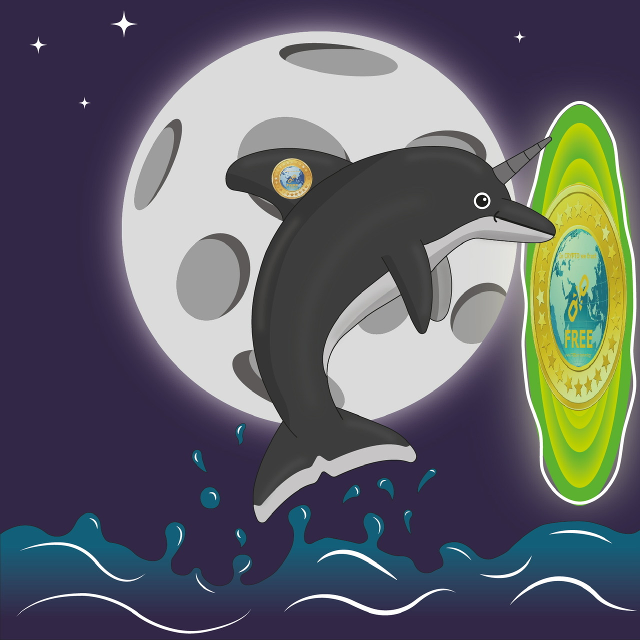 Nft FlyingDolphinsNFT 011