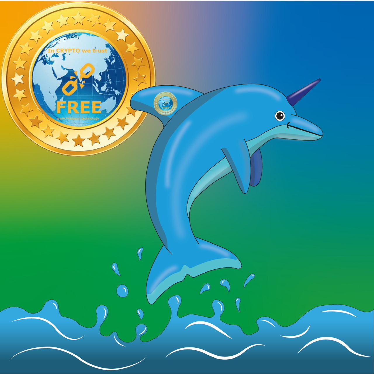 Nft FlyingDolphinsNFT 012