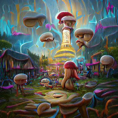 Nft Mushroom's Town